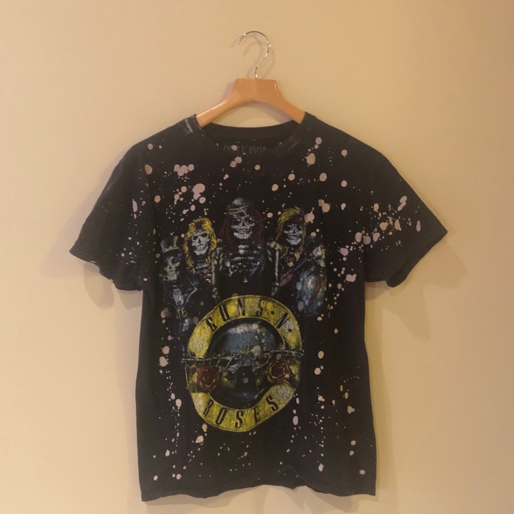 Guns N’ Roses Bleach Splatter Band Tee